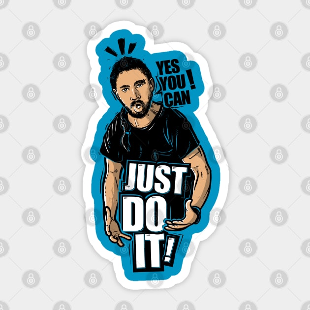 Just do it Sticker by raxarts